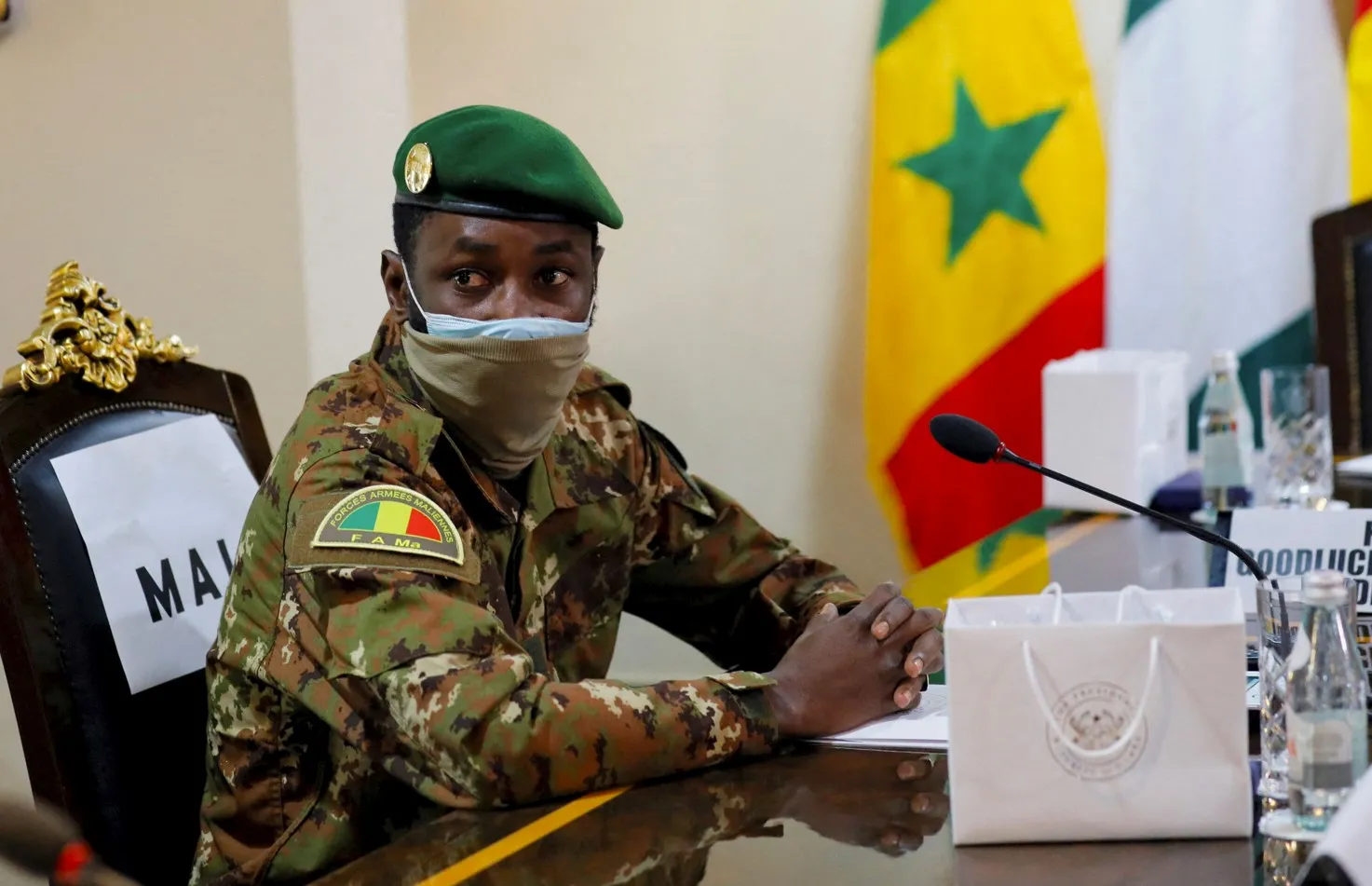 Le colonel Assimi Goita