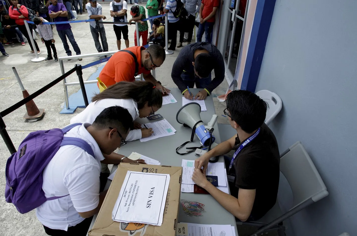 Migrants nicaraguayens au Costa Rica
