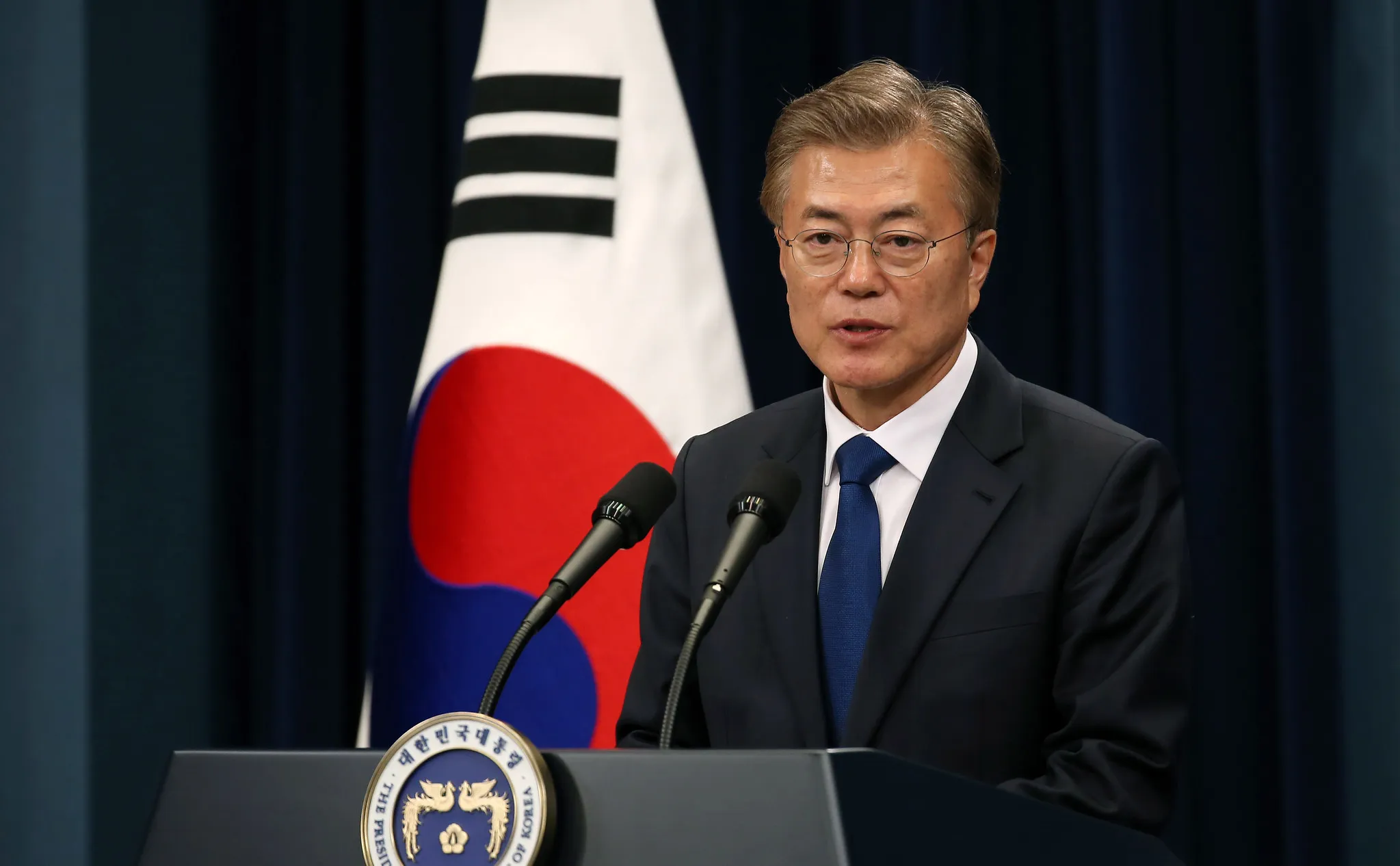 Moon Jae-in, president of South Korea