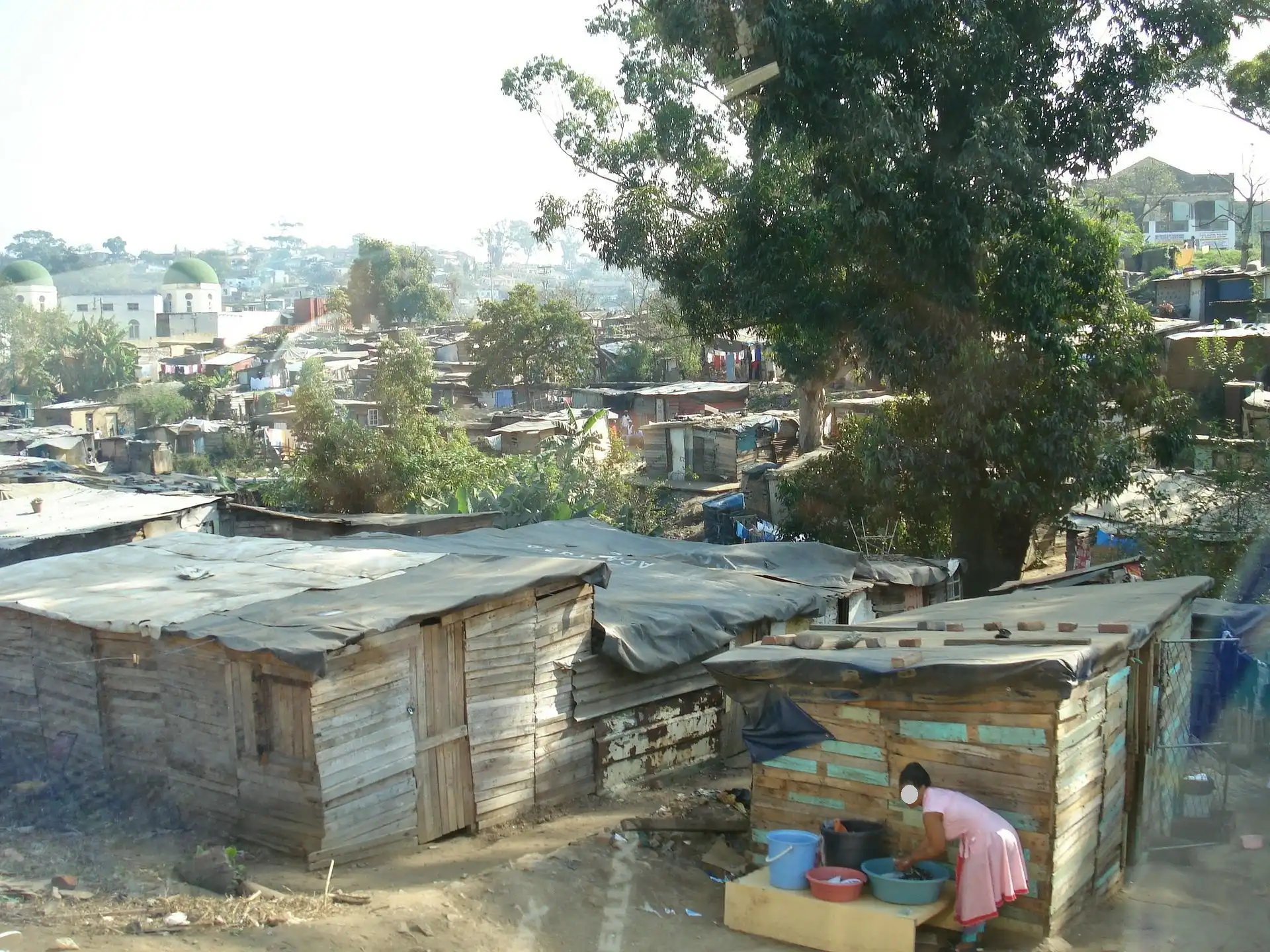 Township in South Africa, the world's most unequal country