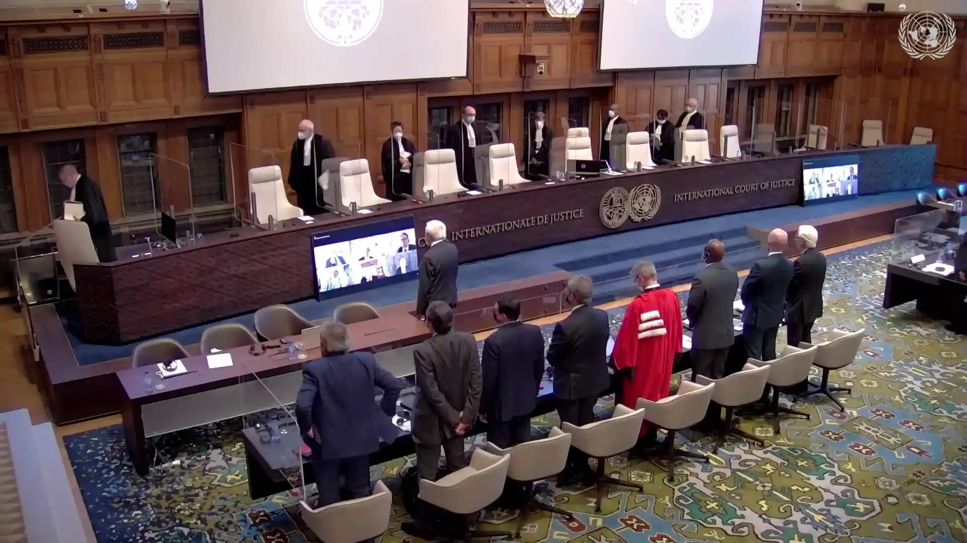 International Court of Justice ruling on maritime dispute between Nicaragua and Colombia
