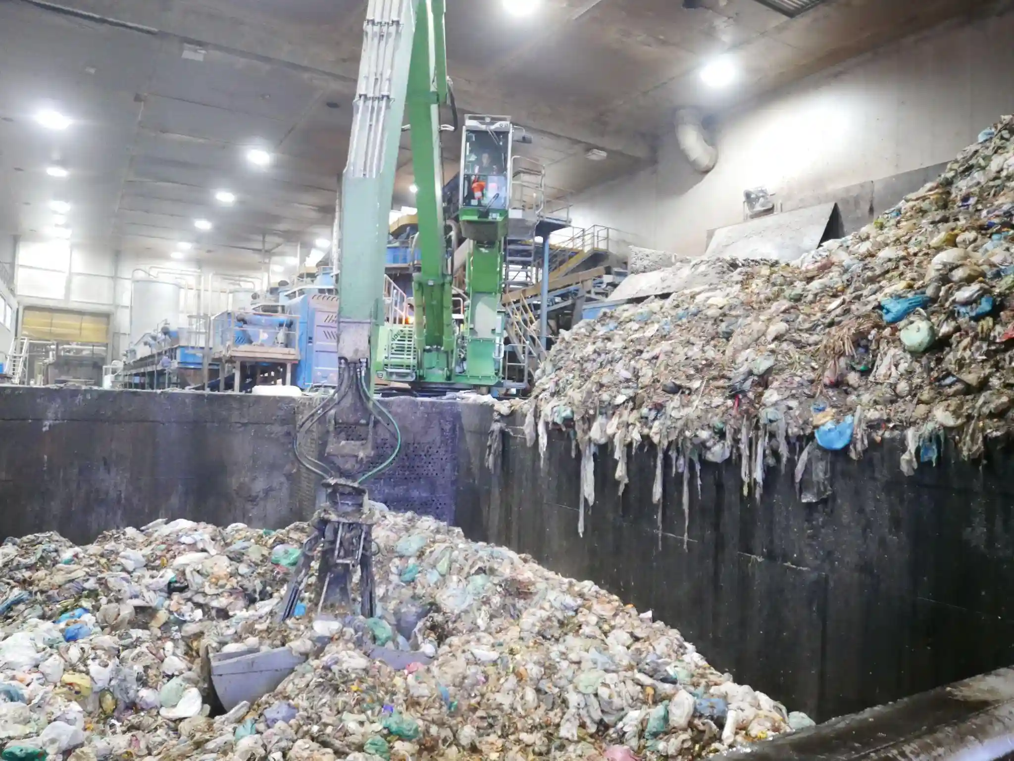 Waste recycling plant in Italy