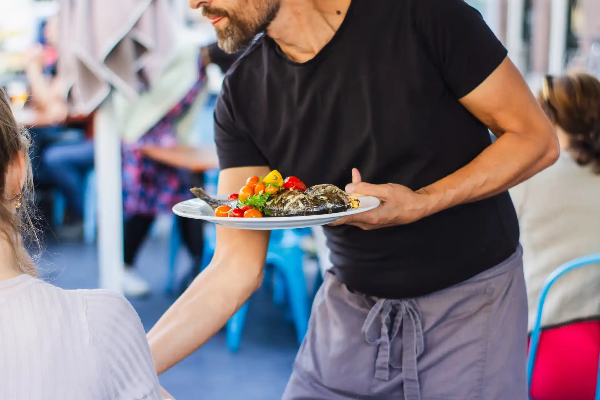 waiter restaurant