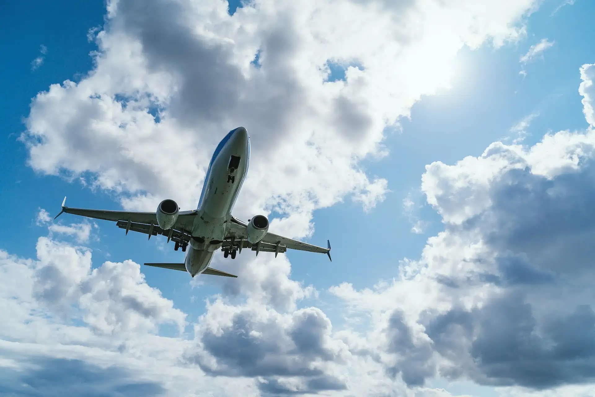 Airplane in Europe