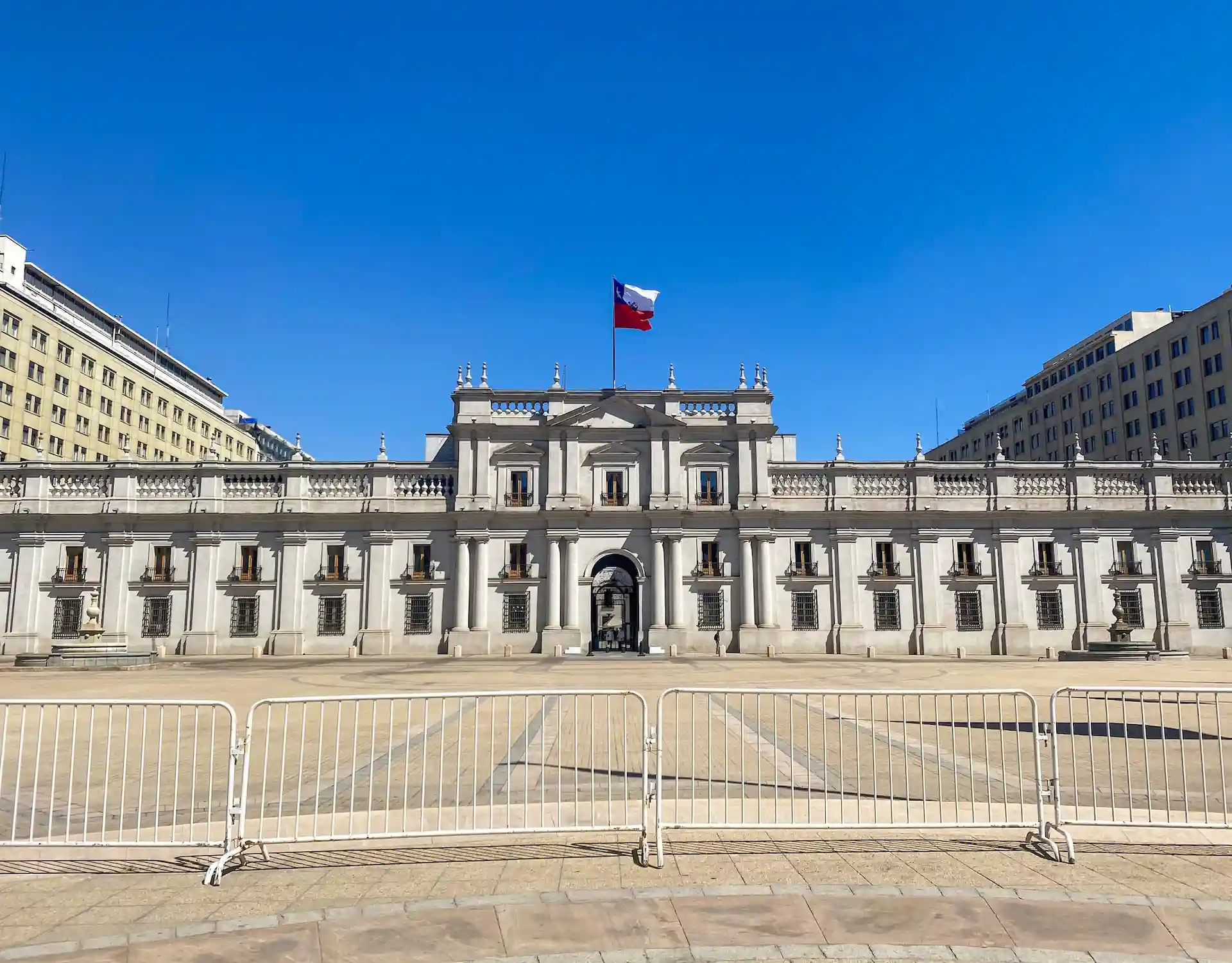 Palacio de la Moneda in Santiago de Chile