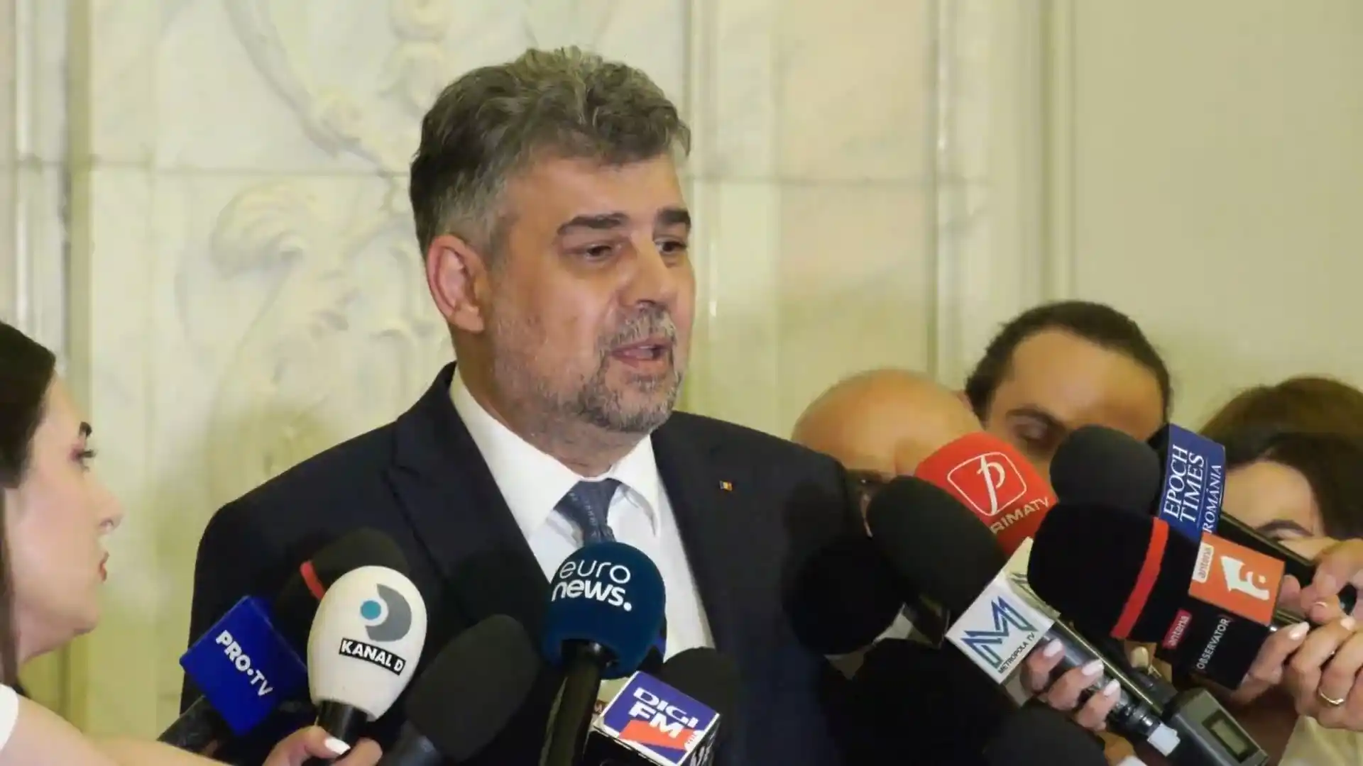 Romania Prime Minister Marcel Ciolacu