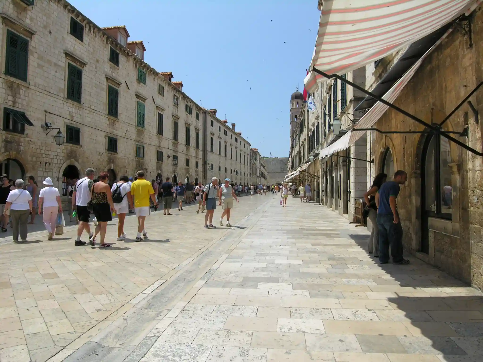 Stradun, Drubovnik's main street