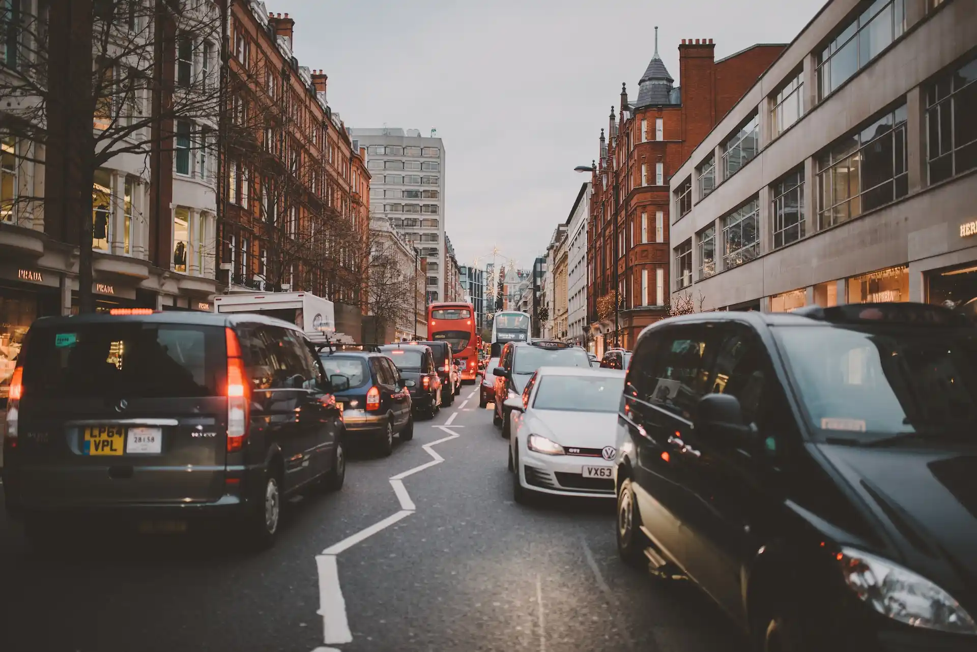 London traffic congestion