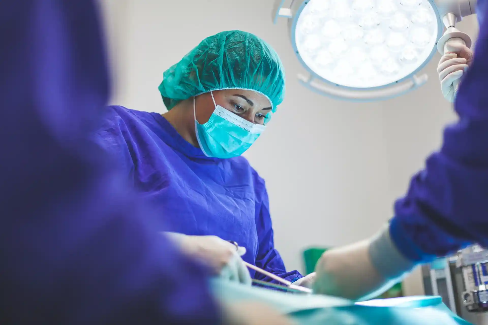 Woman surgeon