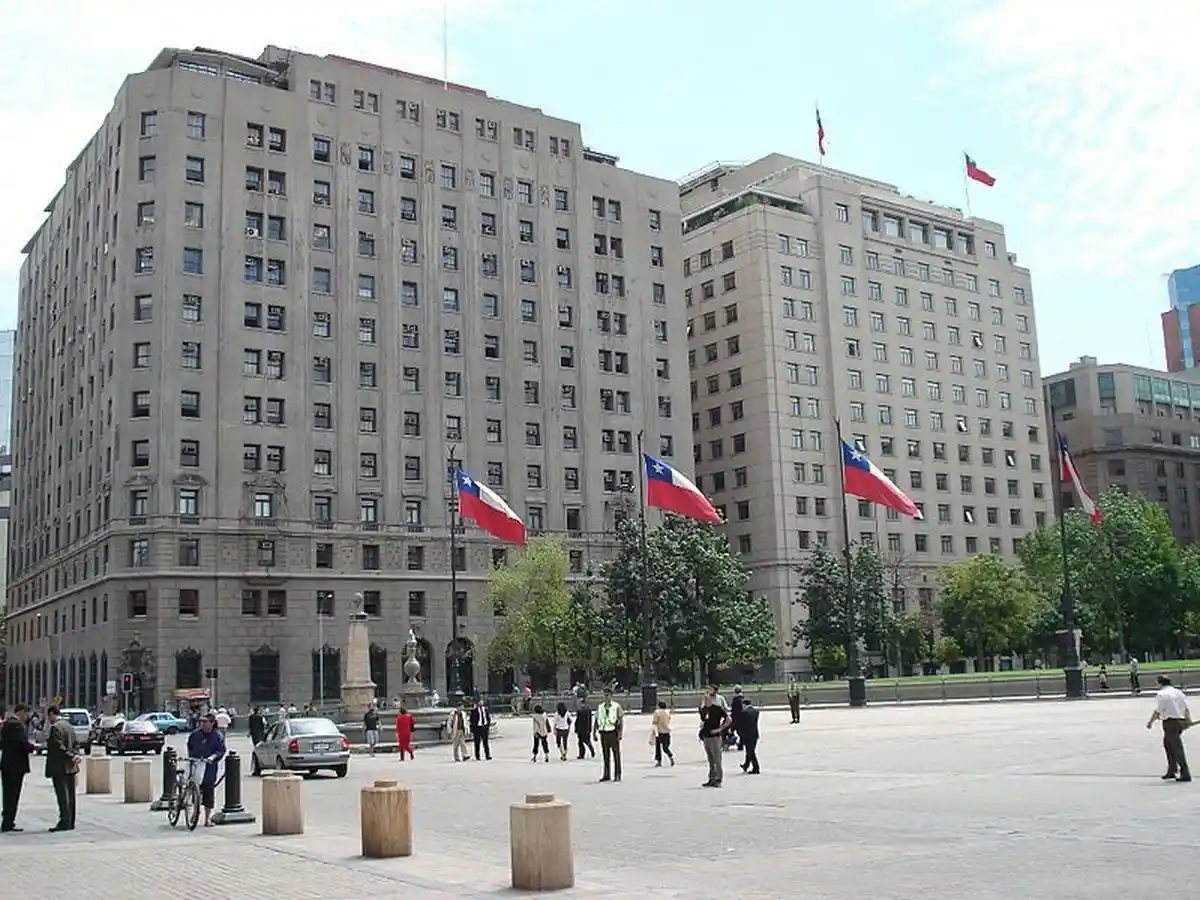 Chile's Ministry of Finance building